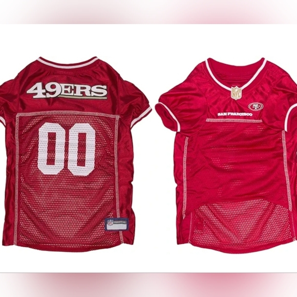 San Francisco 49ers NFL CHICAGO BEARS MESH JERSEY for DOGS CATS - Picture 2 of 4